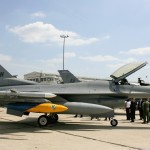 A US Air Force F-16C from Aviano Airbase