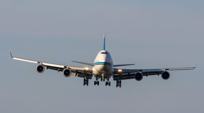 A unique boeing makes her final flight to Twente