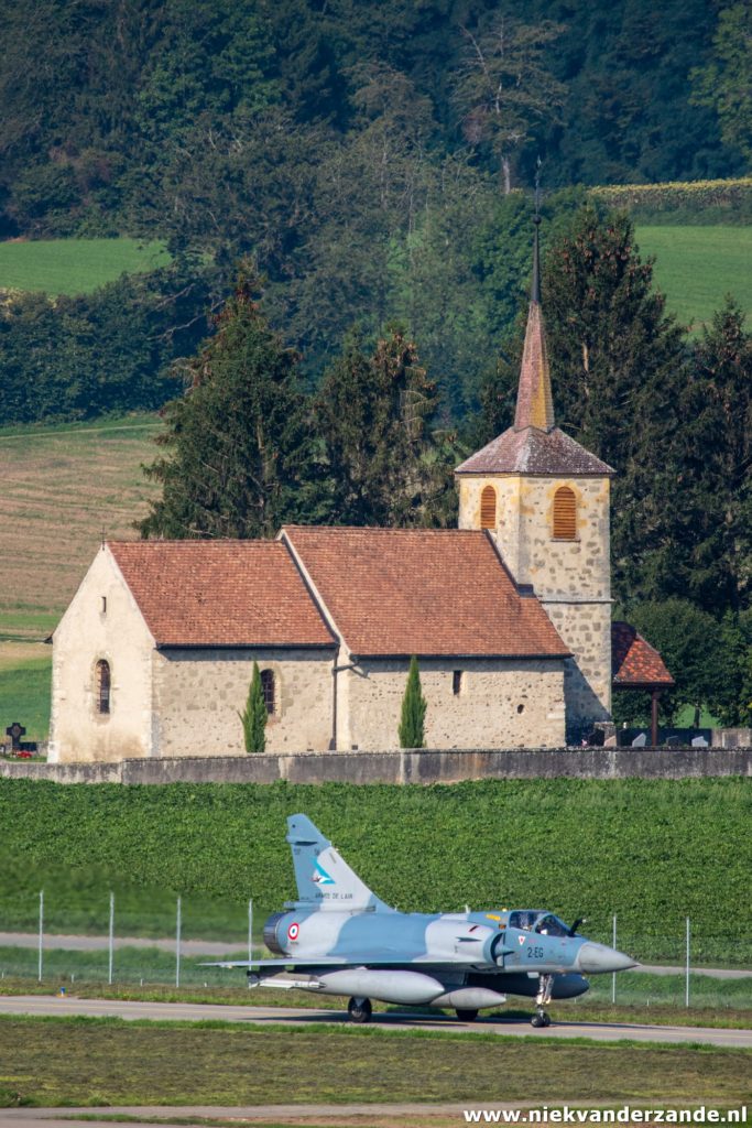 Mirage 2000-5 at Payerne during exercise Épervier 2019